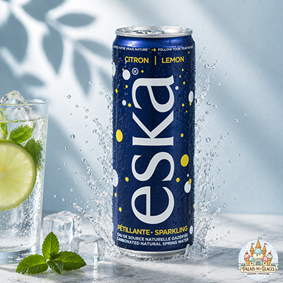 Eska - Eau de source gazéifiée au citron