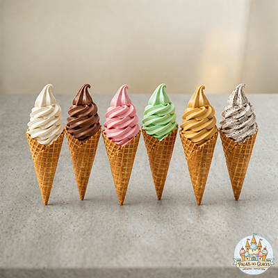 FLAVOURED SOFT SERVE ICE CREAM
